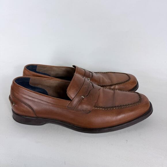 Cole Haan Grand OS Loafers Men\'s 10 Brown Leather Slip-On Classic Penny Shoes main image 4